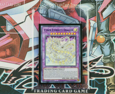 YuGiOh Cyber Eternity Dragon LDS2-EN033 1st Edition Blue Ultra Rare-image