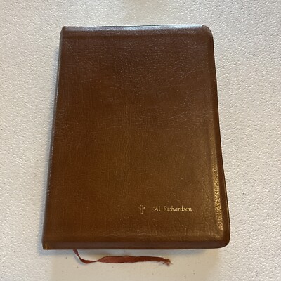 THOMPSON CHAIN REFERENCE BIBLE: 1964 KIRKBRIDE BIBLE  LEATHER ?-image