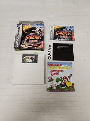Nintendo Gameboy Advance Godzilla Domination! Complete Used-image