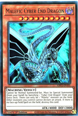 YGO GFP2-EN101 UR Malefic Cyber End Dragon GFP2-EN101 Yu-gi-oh-image