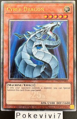 YU-GI-OH! Card CYBER DRAGON TN23-EN005 QCSR-image