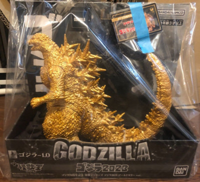 Godzilla 2023 Gold Color ver. Figure Kaiju-oh w/ GUARANTEE CARD Kaijuoh Series-image