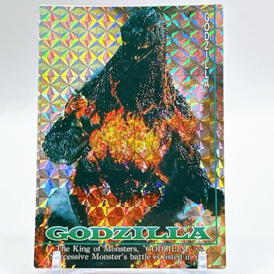 Godzilla King of the Monsters Kira Card 1995 Amada Tokusatsu Japan Nippon 95-image