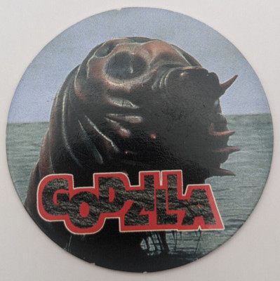 Mothra Larva 07 Godzilla New Cap Collection Menko Amada Card Toho 1995 Japan-image