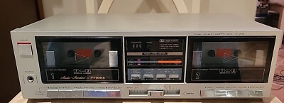 Vintage FISHER CR-W36 Stereo Double Dual Cassette Deck FOR PARTS/REPAIR ASIS-image