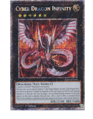 Cyber Dragon Infinity - RA04-EN068 - Platinum Secret Rare Stampede-image