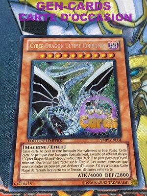 USED Yu Gi Oh CYBER DRAGON ULTIMATE CORRUPTED CARD YMP1-FR004-image