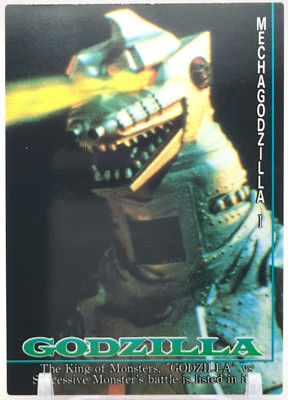 Mechagodzilla #36 Godzilla trading collection Card Amada Movie 1995 TCG Japan A2-image
