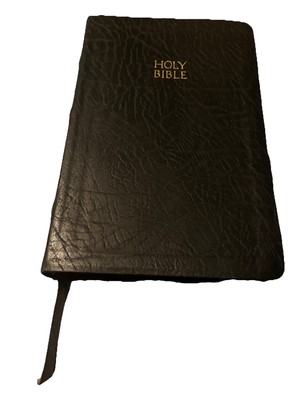 King James Reference Bible 1989 KJV Black Bonded Leather Nelson 2005-image