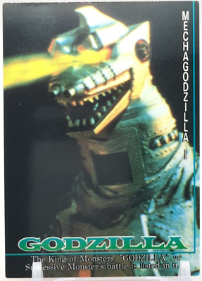 Mechagodzilla #36 Godzilla trading collection Card Amada Movie 1995 TCG Japan A3-image