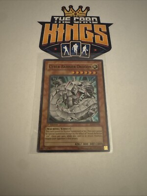 Yugioh Cyber Barrier Dragon SOI-EN006 Ultimate Rare 1st Ed LP-image