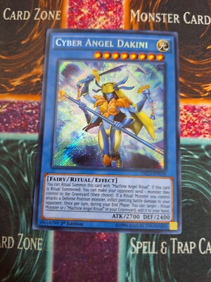 Yu-Gi-Oh! Cyber Angel Dakini DRL3-EN014 Secret Rare 1st Edition Near Mint-image