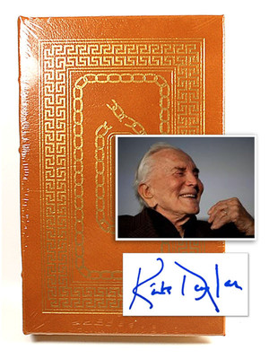 Easton Press I AM SPARTACUS Kirk Douglas Signed First Edition of 700 Leather-image
