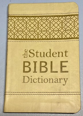 The Student Bible Dictionary Compact Gift Ed. Leather Cover 2000 Holman Bible-image