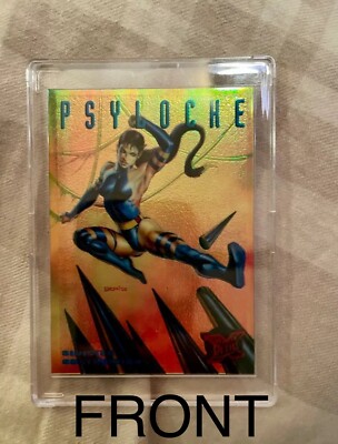 x-men fleer ultra 1995 (holy grail) psylocke S&G-image