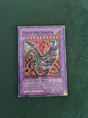 Yugioh Cyber End Dragon Ston-ense1 Limited Edition - pristine condition - Rare -image