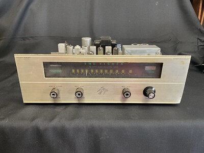 Fisher KM-60 Tube Tuner, Works But Need Restoration, New Caps-image