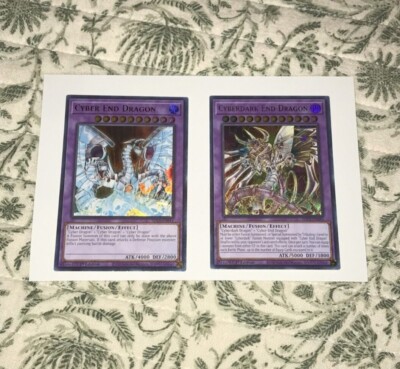 Cyberdark End Dragon + Cyber End Dragon | Ultra Rare Misprint | SDCS-image