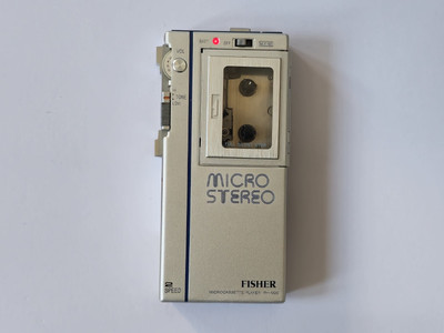 Fisher MICRO STEREO microcassette PH-M20 JAPAN Made for RESTORATION-image