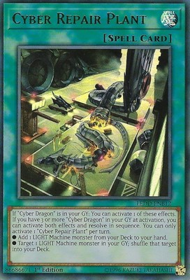 1x (HP) Cyber Repair Plant - LEDD-ENB12 - Ultra Rare - 1st Edition  YuGiOh-image