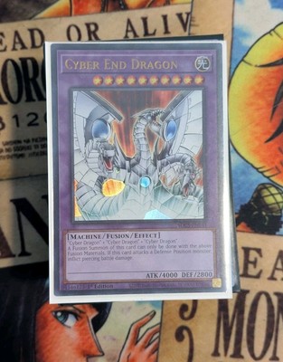 Yugioh Cyber End Dragon SDCS-EN041 Ultra Rare 1st Ed NM-image