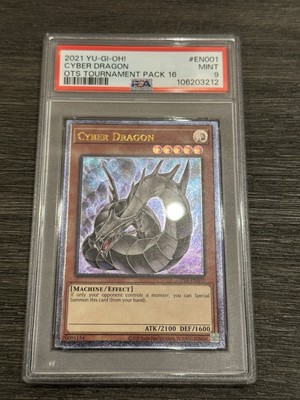 Cyber Dragon Ultimate Rare OTS PSA 9-image