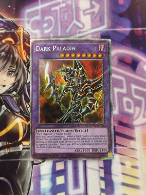Yugioh Dark Paladin Platinum Secret Rare RA03-image