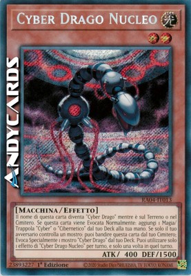 CYBER DRAGON CORE • (Cyber Dragon Core) • Secret • RA04 IT013 • 1Ed • Yugioh!-image