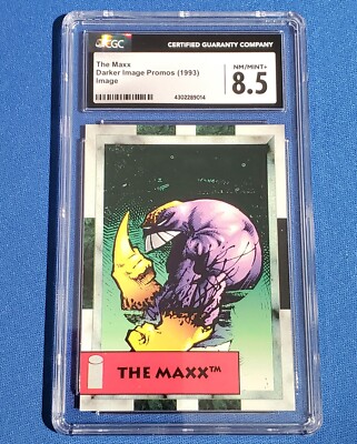 1993 THE MAXX Darker Image Promos card CGC Graded 8.5 NM/MINT+-image