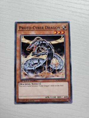 Yugioh Proto-Cyber Dragon - SGX1-ENG03 - Common - 1st Edition-image