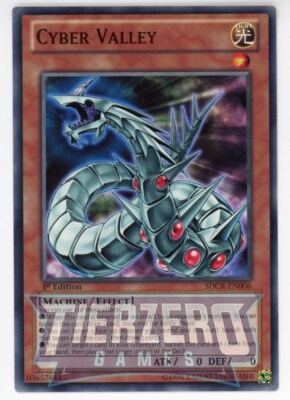 Yugioh SDCR-EN006 Cyber Valley Common 1st Edition NM/LP-image