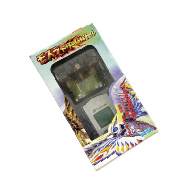GAMERA GHIDORAH MOTHRA GODZILLA VMU Memory Card Sega Dreamcast Japan rare-image