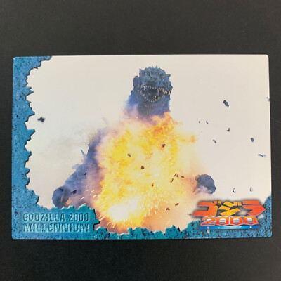 Godzilla 2000 Millennium Toho Monsters SPACE GODZILLA No.22 Collectable Card-image