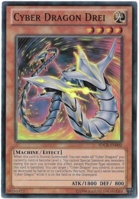 Yu-Gi-Oh!, Cyber Dragon Revolution, Cyber Dragon Drei SDCR-EN002-image