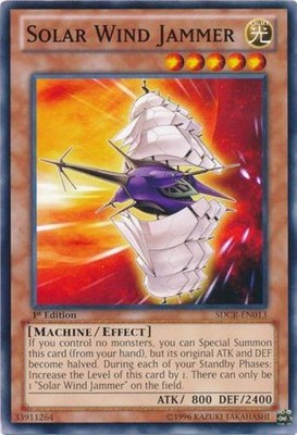 Solar Wind Jammer - SDCR-EN013 - Common - 1st Edition - Heavily Played-image