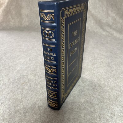Easton Press The Double Helix by James D Watson SIGNED 1st Ed NrMINT RD-image