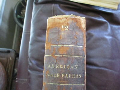 American State Papers - Finance Volume IV 1858 - Large Leather 1,077pgs G4-image