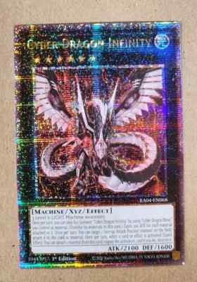 Cyber Dragon Infinity (Quarter Century Secret Rare) RA04-EN068 Quarter...-image