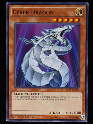 Yu-Gi-Oh! TCG - Saber Force - Cyber Dragon - YS15-ENF0- Common - Regular LP/NM-image