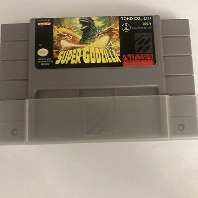 Super Godzilla (Super Nintendo Entertainment System, 1993) - English Version-image