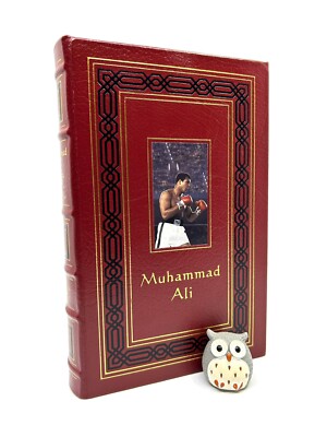 EASTON PRESS Muhammad Ali His Life and Times Hauser SIGNED Leather US Boxer Bio-image