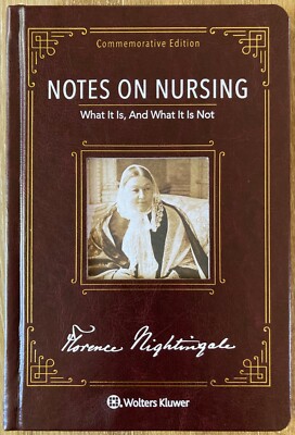 Notes on Nursing Commemorative Edition Florence Nightingale 1992 Leather Bound-image