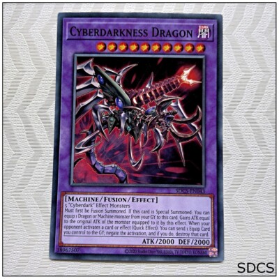 Cyberdarkness Dragon - SDCS-EN043 - Common Unlimited Yugioh-image