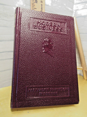 Marketing  / Modern Business Alexander Hamilton Institute / 1960 /Leather-image
