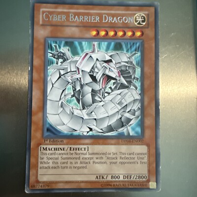 Cyber Barrier Dragon DP04-EN002 - Zane Truesdale - 1st Edition-image