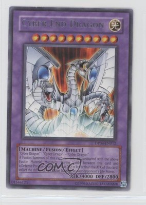 Cyber End Dragon Unlimited YuGiOh Zane Truesdale Duelist Pack #DP04-EN012 12ka-image