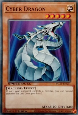 SGX1-ENG01 CYBER DRAGON COMMON 1ST EDITION YuGiOh CARD-image