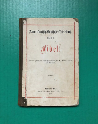 Amerikanisch - Deutsches Lesebuch By Luther Synode (1880) Hardcover-image