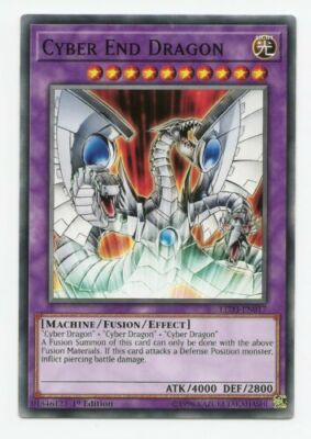 Cyber End Dragon - LED3-EN017 - Common - 1st Edition - Yugioh-image