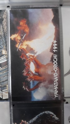 godzilla daikaiju hyakka cocoa chocolate cigarettes card japan 106-image